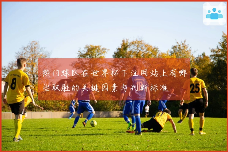 热门球队在世界杯下注网站上有哪些取胜的关键因素与判断标准